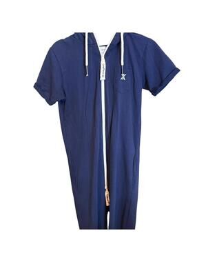 OnePiece Norwegian Original Navy Blue Hooded Jumpsuit